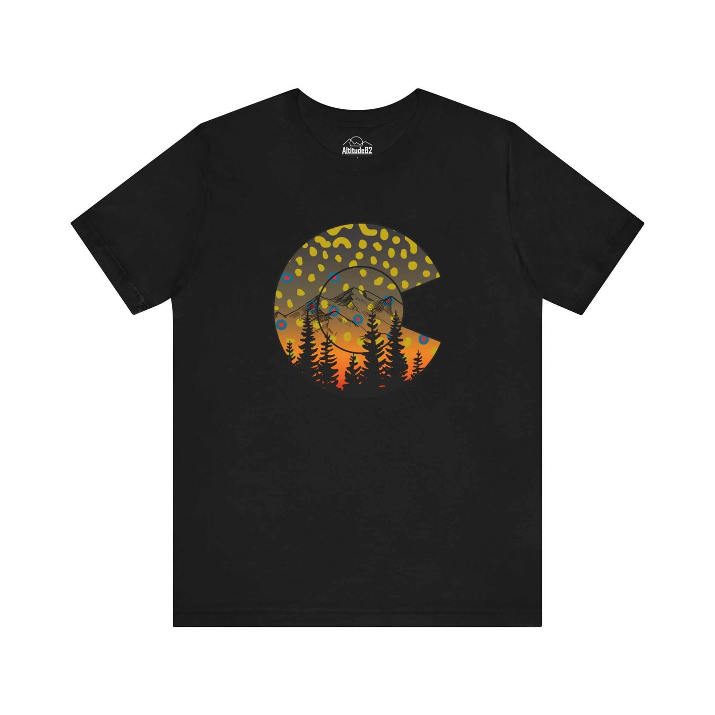 Colorado Brook Trout Fishing Tee