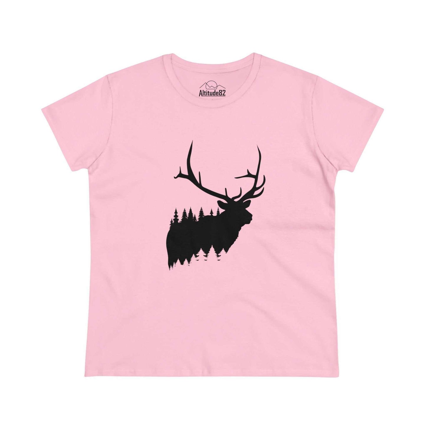 Women's Elk and Pine Tee 