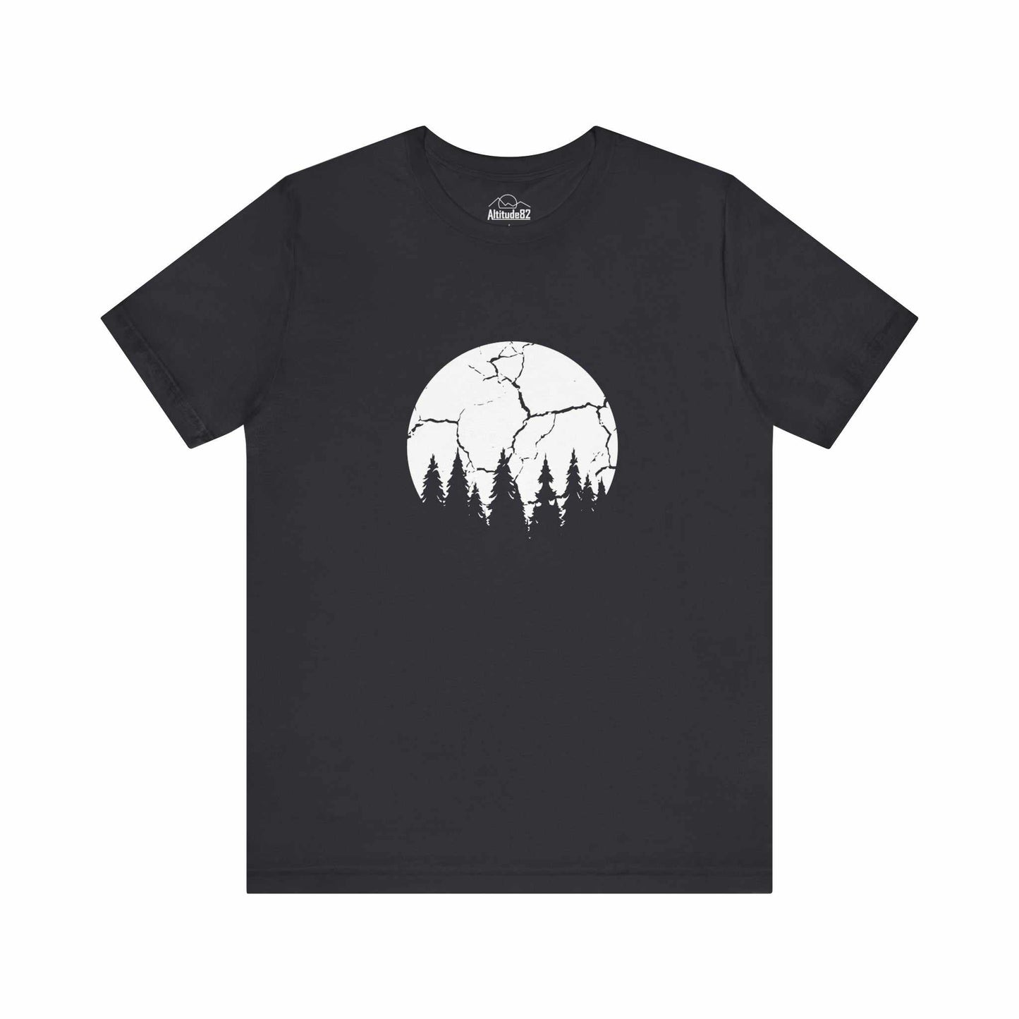 Mountain Nature Moon and Pine Tee