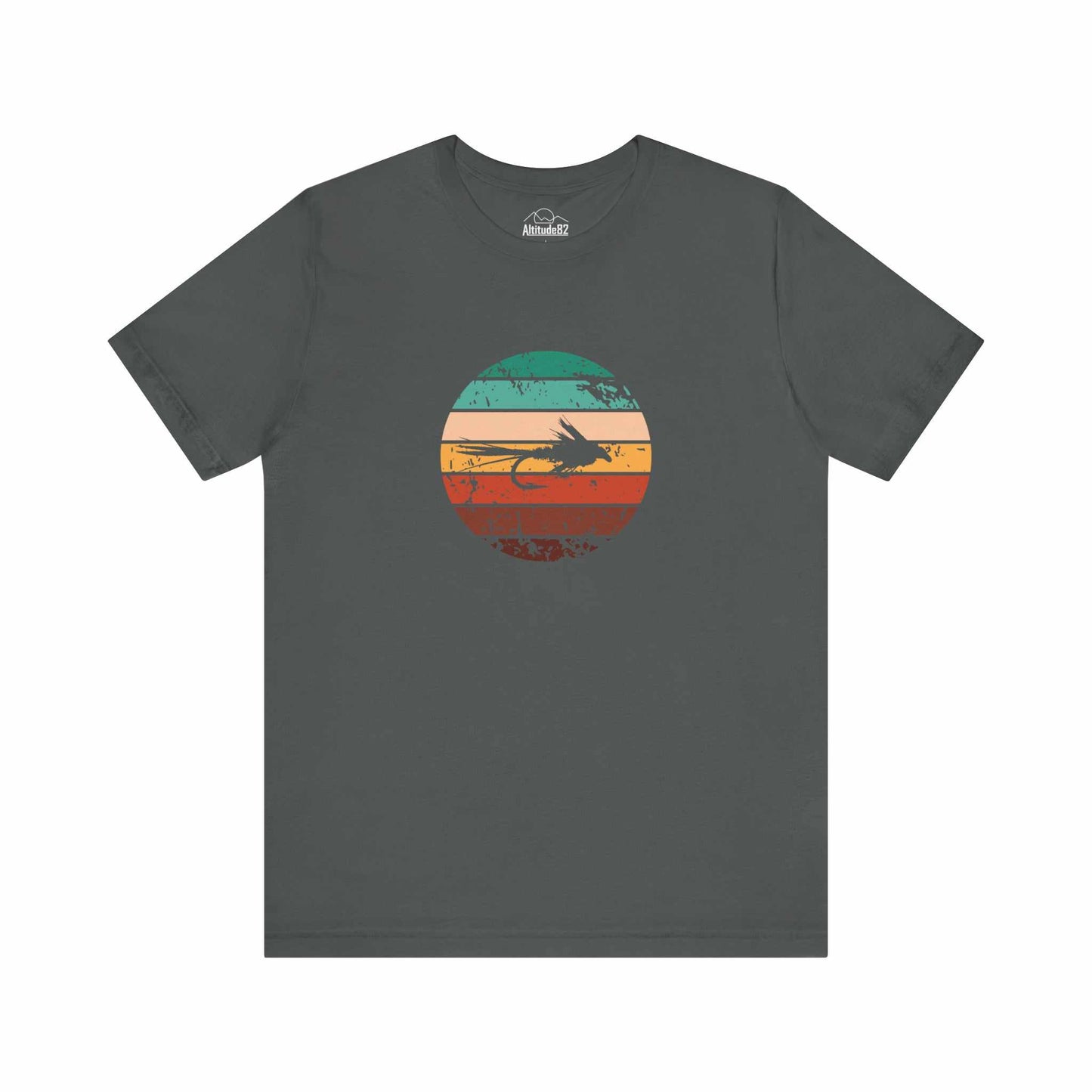 Vintage Retro Fly Fishing Tee