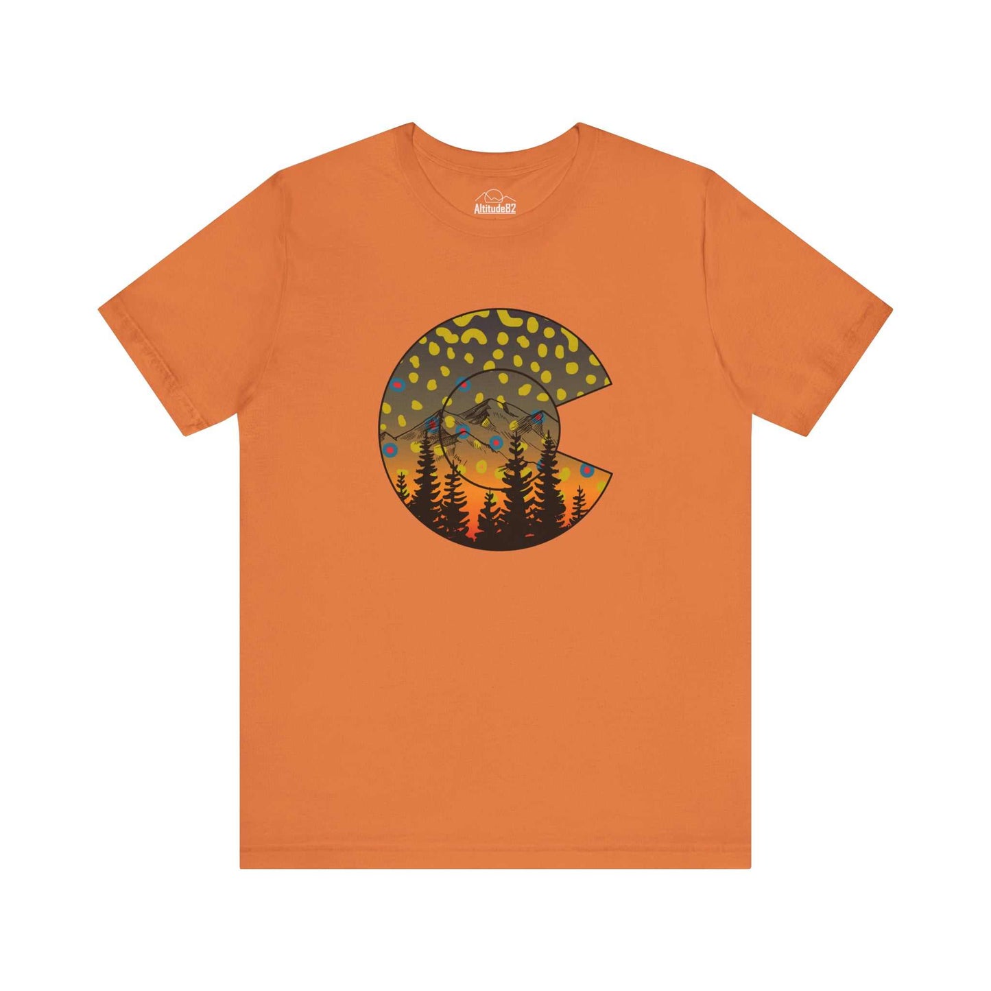 Colorado Brook Trout Fishing Tee