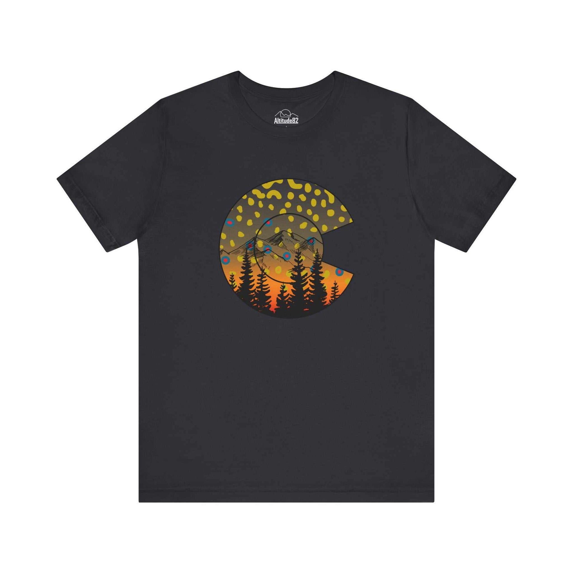 Colorado Brook Trout Fishing Tee