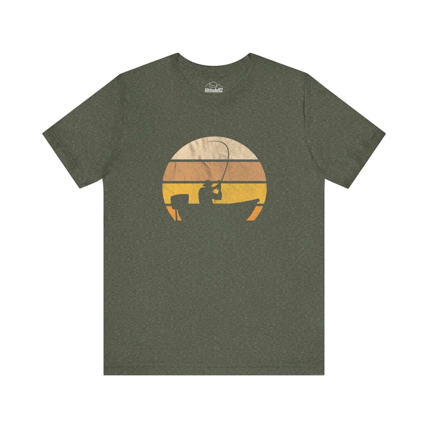 Fishing Sunset Tee Altitude82