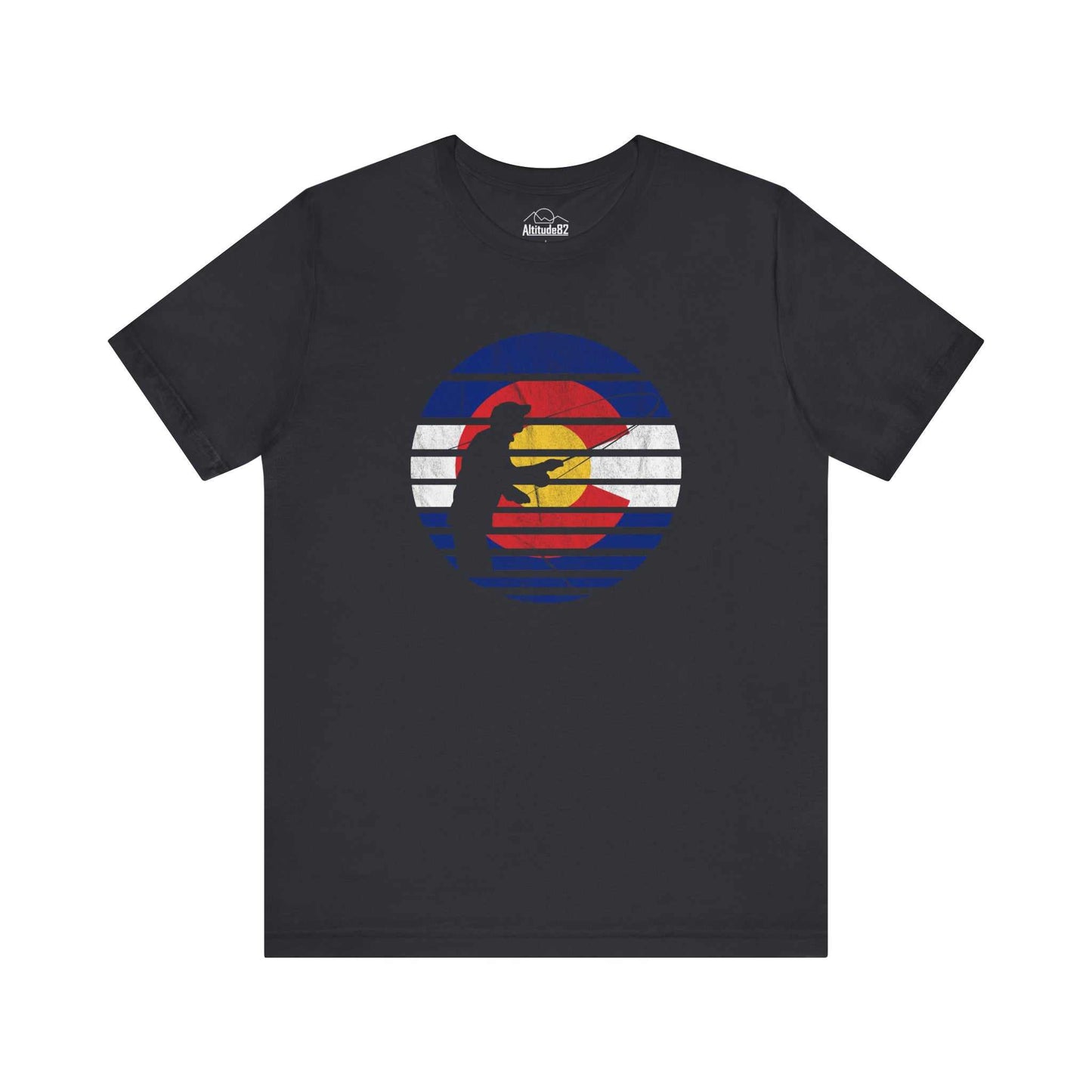 Colorado Flag Fishing Tee