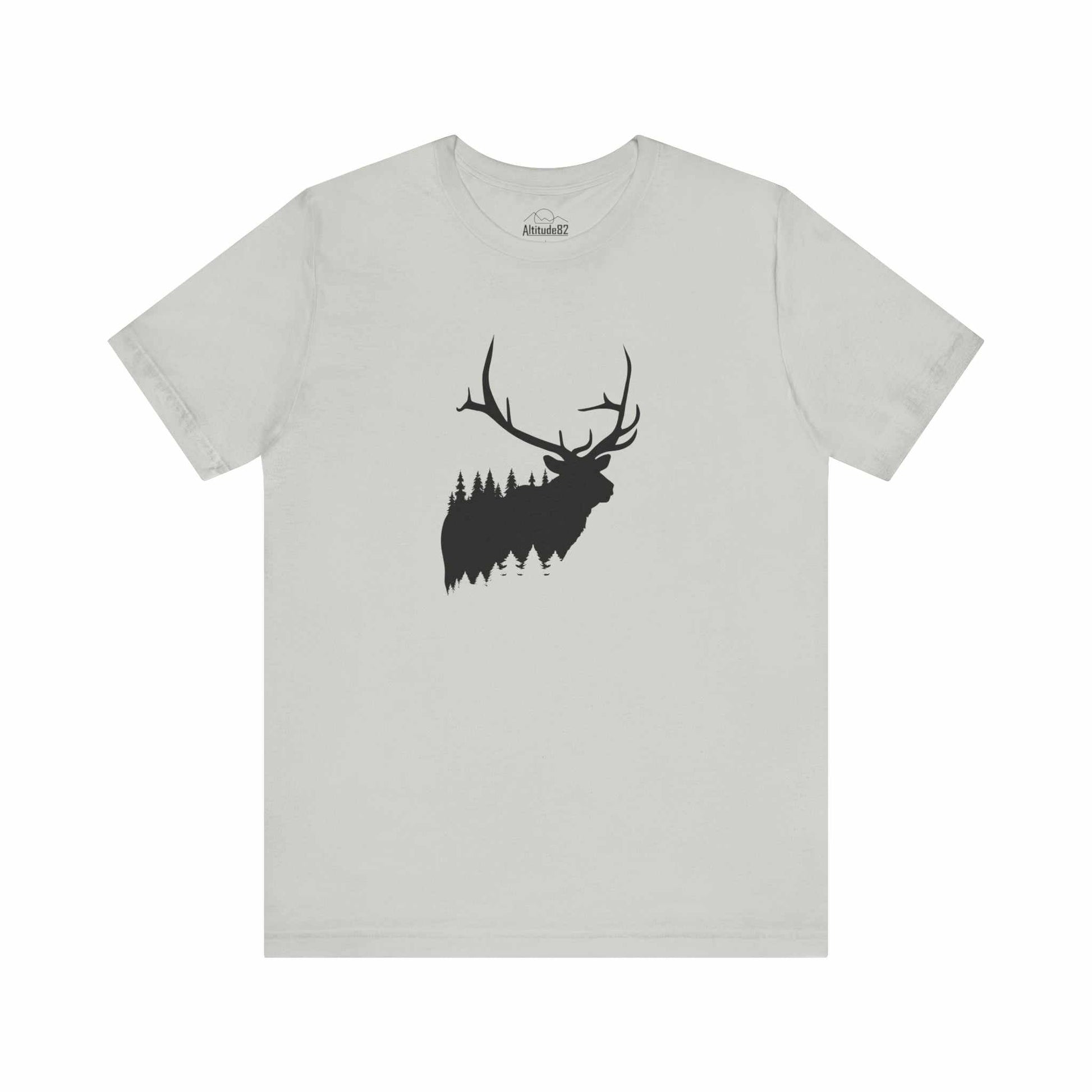 Men's Elk and Pine Tee