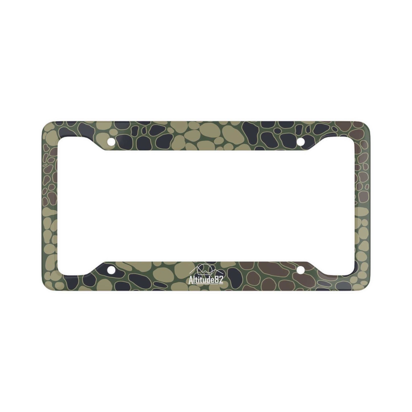 Hunting Camo License Plate Frame Altitude82