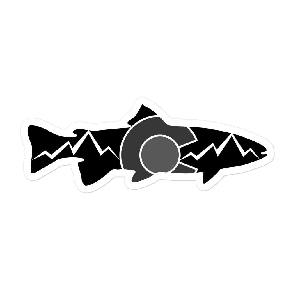 Colorado Trout Fishing Sticker